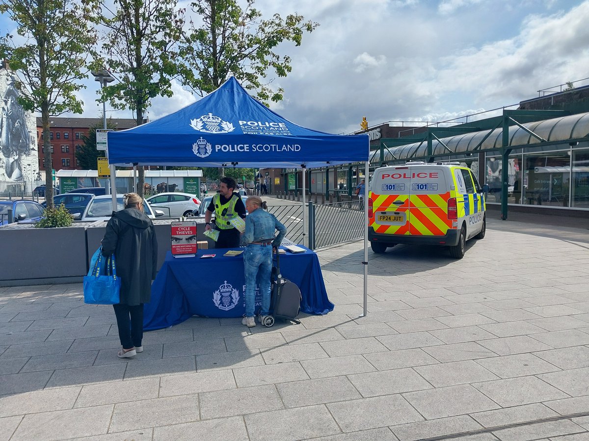 Police Scotland Greater Glasgow (@psosgreaterglas) on Twitter photo Community officers in Partick held a safety event at Partick Station on Friday, 6 June, focusing on online and bike safety. Around 200 bikes were marked with <a href="/bikeregister/">BikeRegister</a> and gold-standard locks handed out. Keep an eye out for future events! Community officers in Partick held a safety event at Partick Station on Friday, 6 June, focusing on online and bike safety. Around 200 bikes were marked with <a href="/bikeregister/">BikeRegister</a> and gold-standard locks handed out. Keep an eye out for future events!