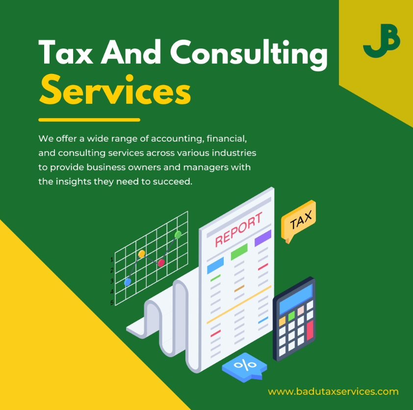 BaduTaxServices's tweet image. Struggling with your finances? Let Badu Tax Services help! 💼📊
We provide expert accounting, finance &amp;amp; consulting services to empower your business decisions.
Start now 👉 bit.ly/3D5Pe4E

#consultingservices #businessowners #badutaxservices #financialplanning #success