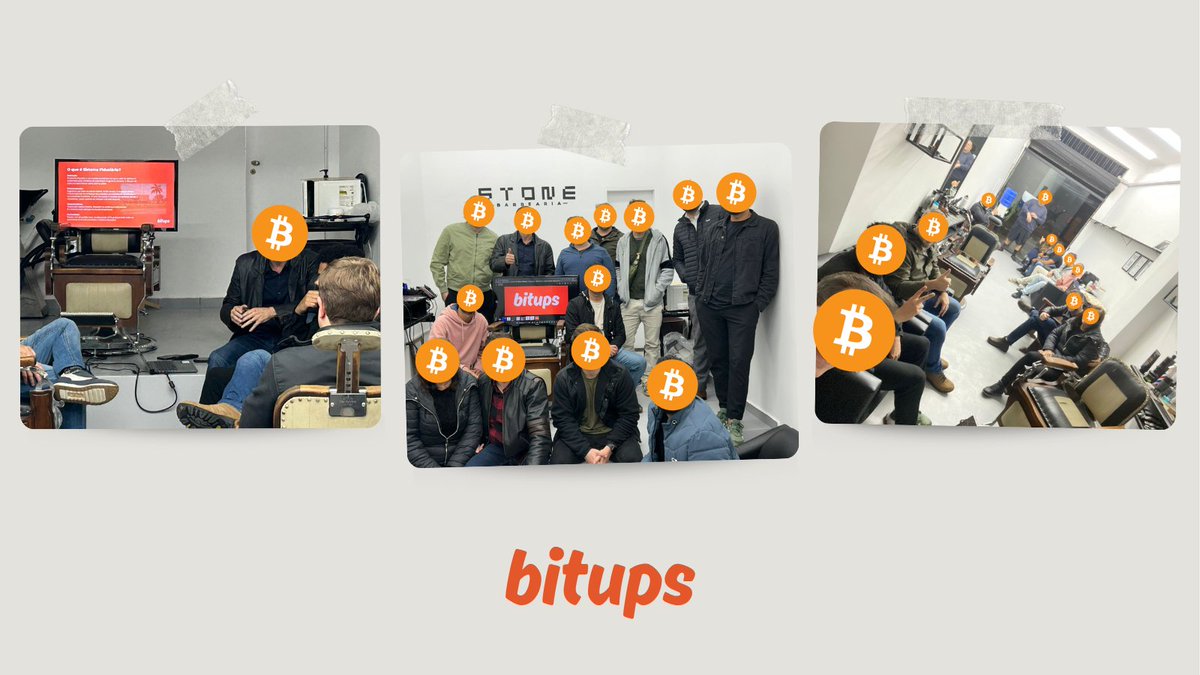 bitups_'s tweet image. Essa semana rolou mais um Bitup em São Paulo, conduzido pelo educador e anfitrião Renato! O tema foi como aceitar bitcoin como pagamento e o encontro aconteceu num cenário ideal pra isso: uma barbearia, que já está explorando o uso do bitcoin no dia a dia.
