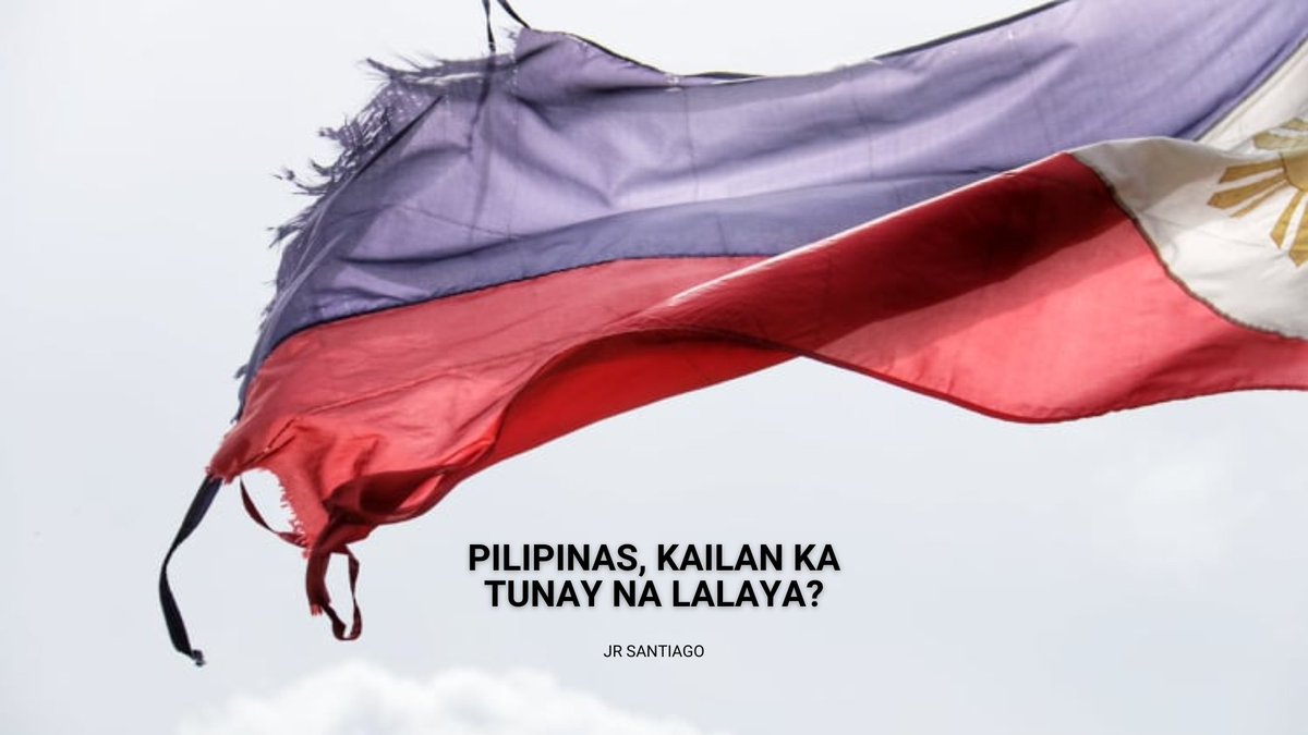Hindi tunay ang kalayaan kung puro magnanakaw ang malaya.

Hindi tunay ang kalayaan kung ang mga makapangyarihan ay laging ligtas sa pananagutan.

At hindi tunay ang kalayaan kung maraming Pilipino pa rin ang alipin ng gutom at kahirapan.