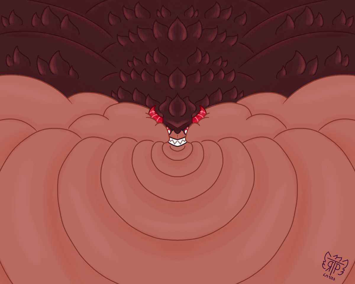 Mallow_Pillow's tweet photo. Have been sucked into a certain Cookie game recently, and decided to do a piece of the one and only Choco Werehound Brute! (Schwarzwälder) https://t.co/GwGZhHFpqI