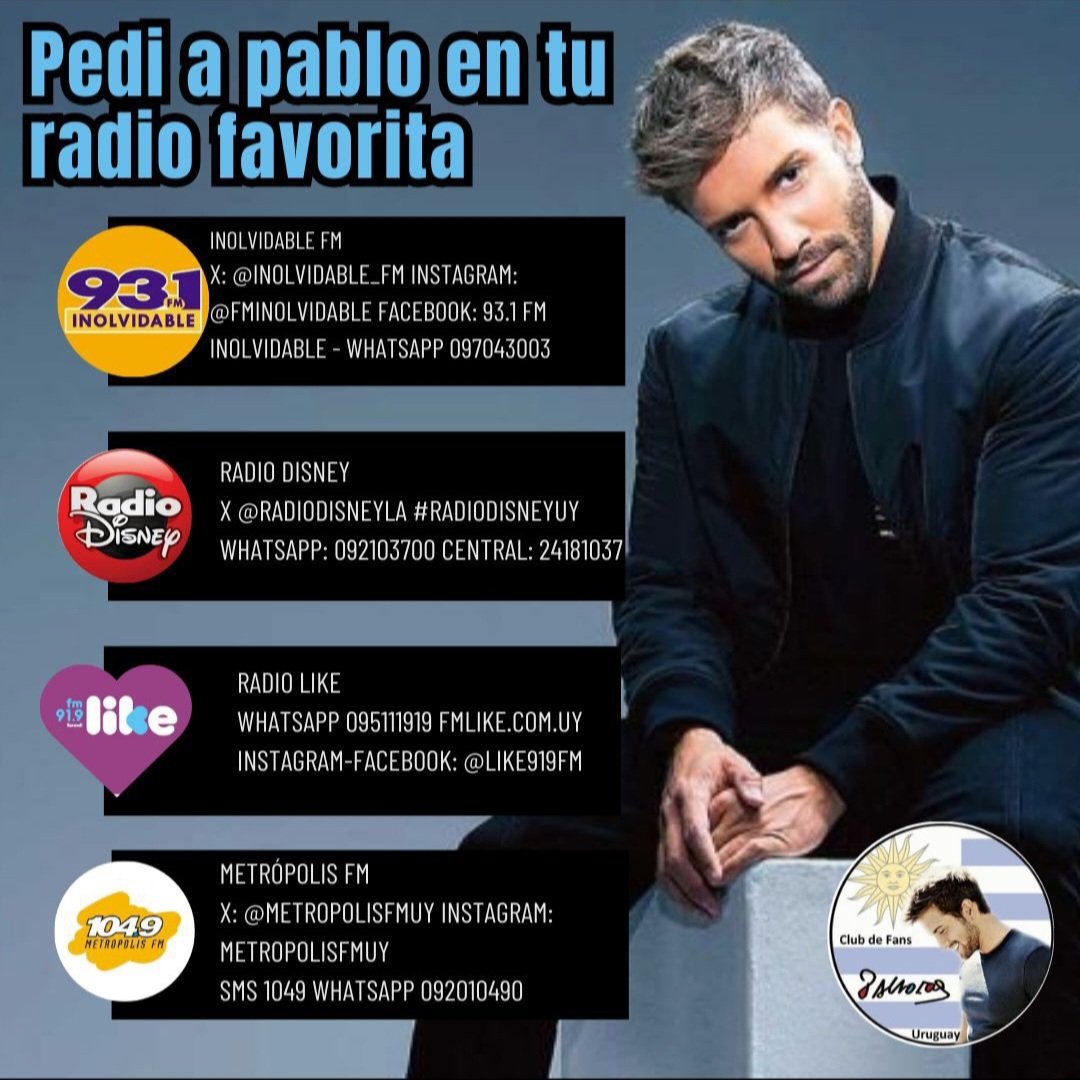 fcpalboranuru's tweet photo. Súmate a nosotros pidiendo a @pabloalboran en tu radio favorita, hoy pedimos #Voraces 🎶🎼🎧 https://t.co/M8Jc3wbo3u