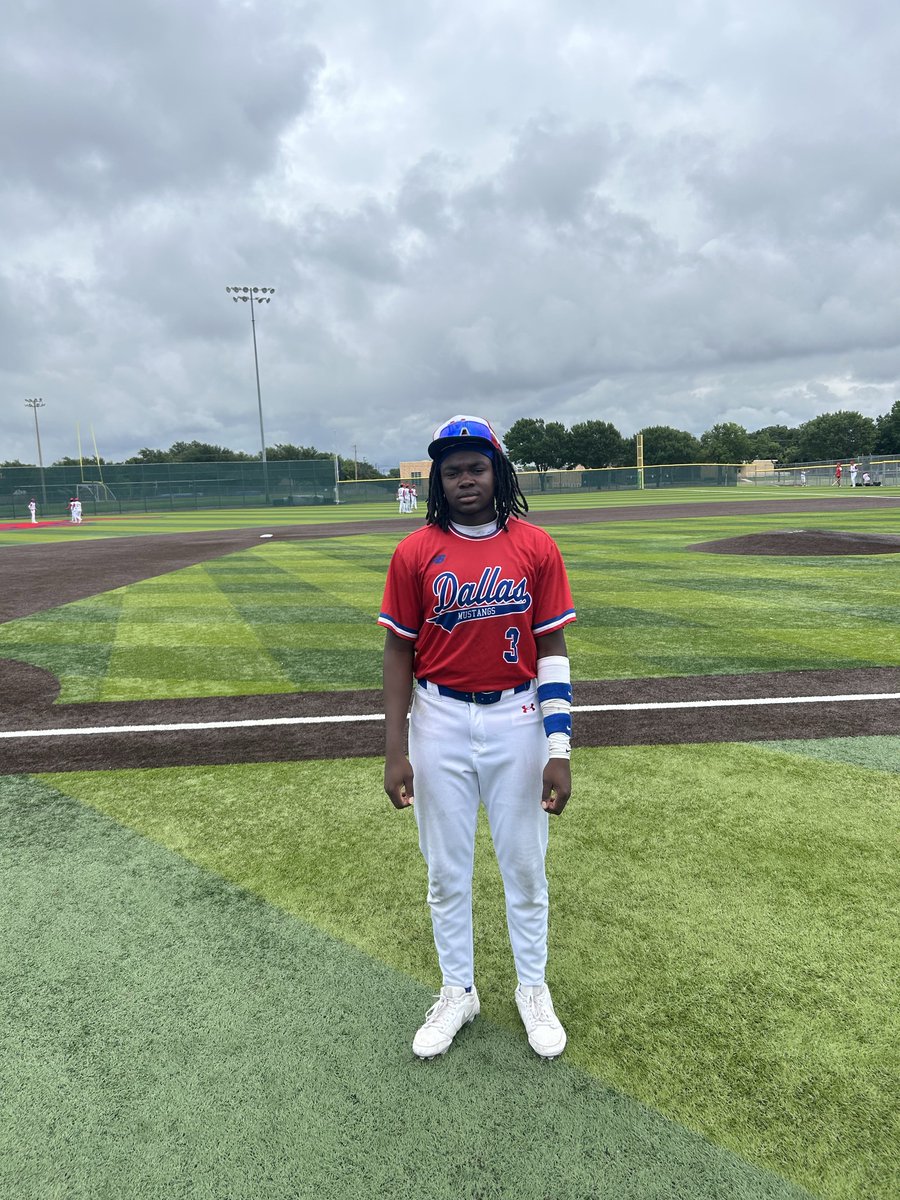 ✭Five Tool Texas✭ (@fivetooltexas) on Twitter photo #NorthTexasShowdownSS F: <a href="/MustangsDallas/">Dallas Mustangs</a> Gilbreath 6, Tribe Baseball 6
PoG: <a href="/AdamAdeniyi_/">Adam Adeniyi</a> 3-3, 2 RBI, 2R, SB
Notable: Luke Henson 2-3, 2 2B, RBI #NorthTexasShowdownSS F: <a href="/MustangsDallas/">Dallas Mustangs</a> Gilbreath 6, Tribe Baseball 6
PoG: <a href="/AdamAdeniyi_/">Adam Adeniyi</a> 3-3, 2 RBI, 2R, SB
Notable: Luke Henson 2-3, 2 2B, RBI