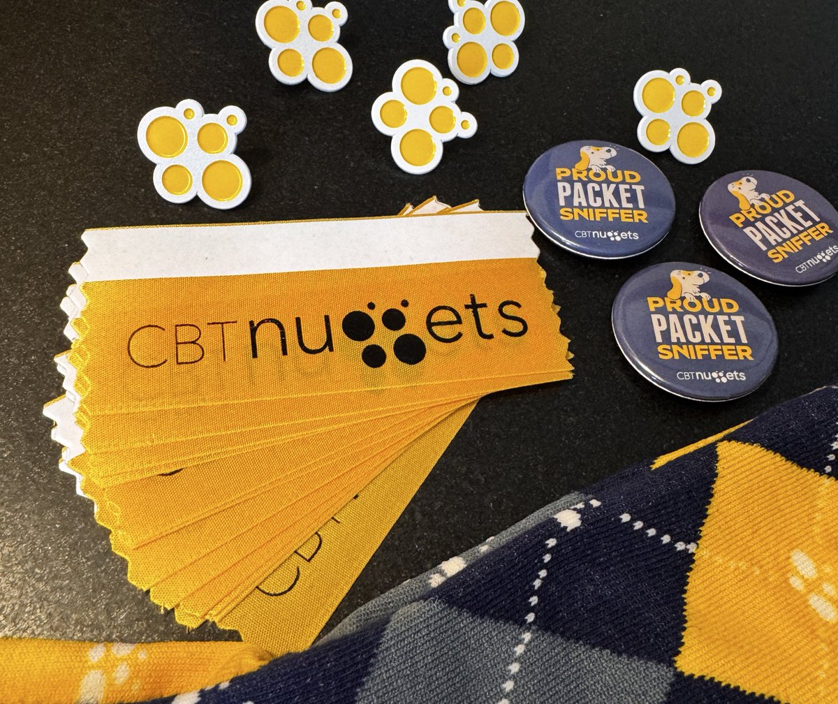 Still hunting for a CBT Nuggets ribbon? 👀 Now’s your last shot! Meet us at the Cisco Live sign today at 11 and snag some swag.  #CiscoLive