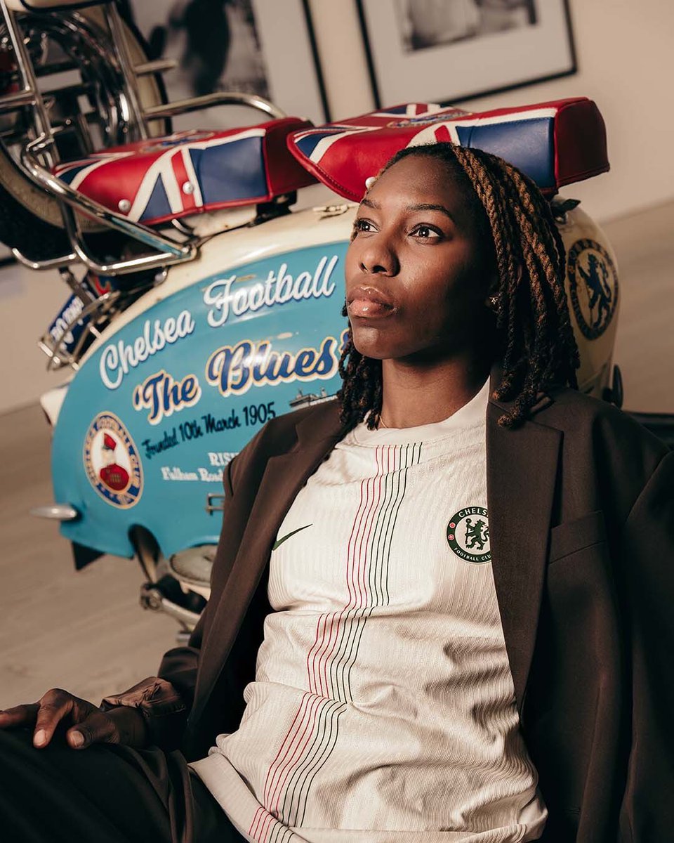 The 2025/26 away kit is here—off-white elegance with a nod to Chelsea’s 1974 away jersey. History never looked so fresh. 🔥

#chelseafc #chelsea #premierleauge