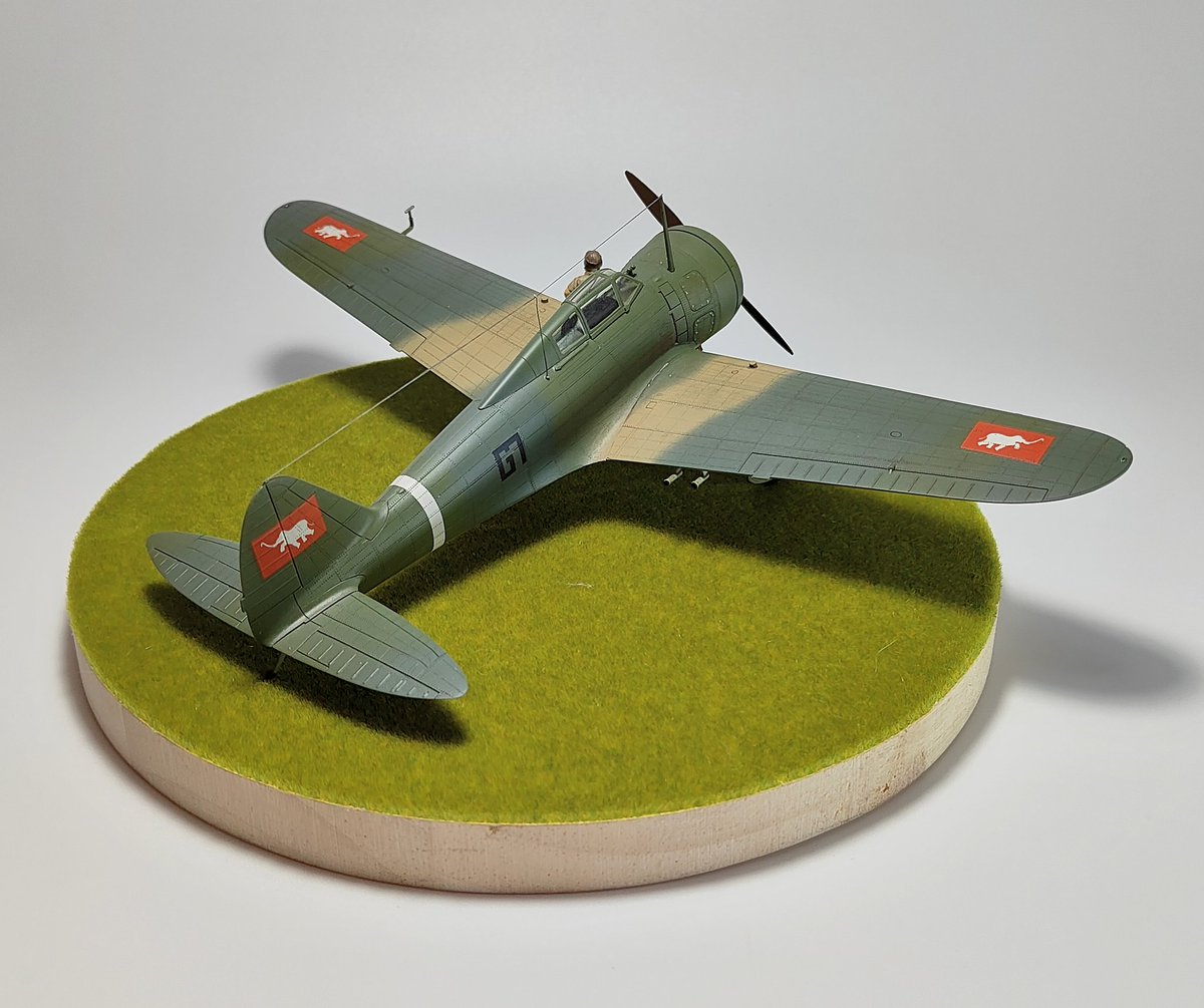 no_no_nokem64's tweet photo. NAKAJIMA Ki-27 "NATE"
ROYAL THAI AIR FORCE 
1/48 HASEGAWA KITS https://t.co/yGEIrjPyVE