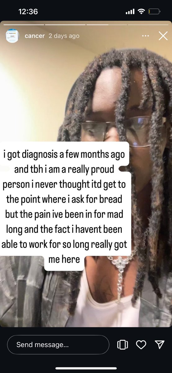 gy3najm3's tweet image. posting for my mutual!!! they have late stage cancer and are beginning chemotherapy. they need all the help they can get with covering expenses OUT OF POCKET. they are taking cashapp ($shaw3eee) and apple pay (917-969-6487). share pls!!! thank yall
