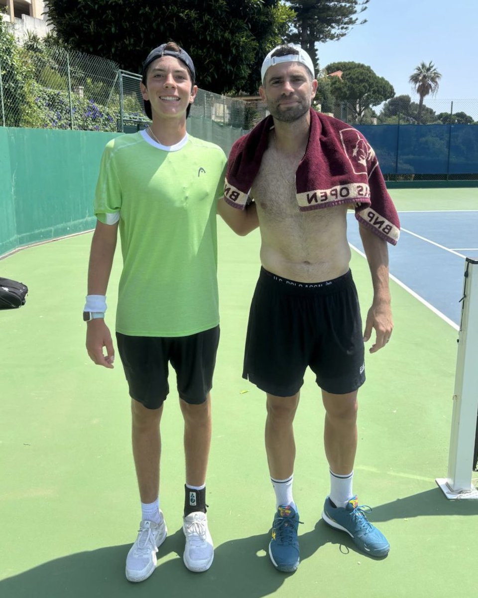 Pro vibes in Monte Carlo 🌟🇲🇨

Great training days at the Monte Carlo Country Club with some incredible pros over the past few days — Stan Wawrinka, Alejandro Davidovich Fokina and Simone Bolelli.