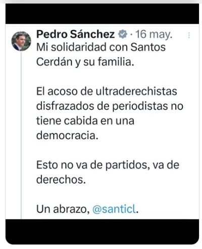 <a href="/sanchezcastejon/">Pedro Sánchez</a> Prensa ultraderechista... Decía...