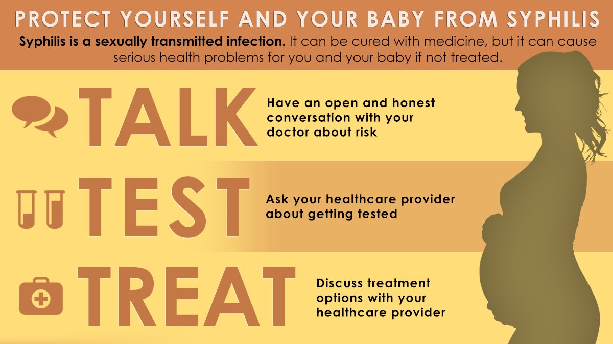 CDCSTD's tweet image. FACT: A baby born with #syphilis can face severe health problems, or even death:  bit.ly/3V1aq3P
