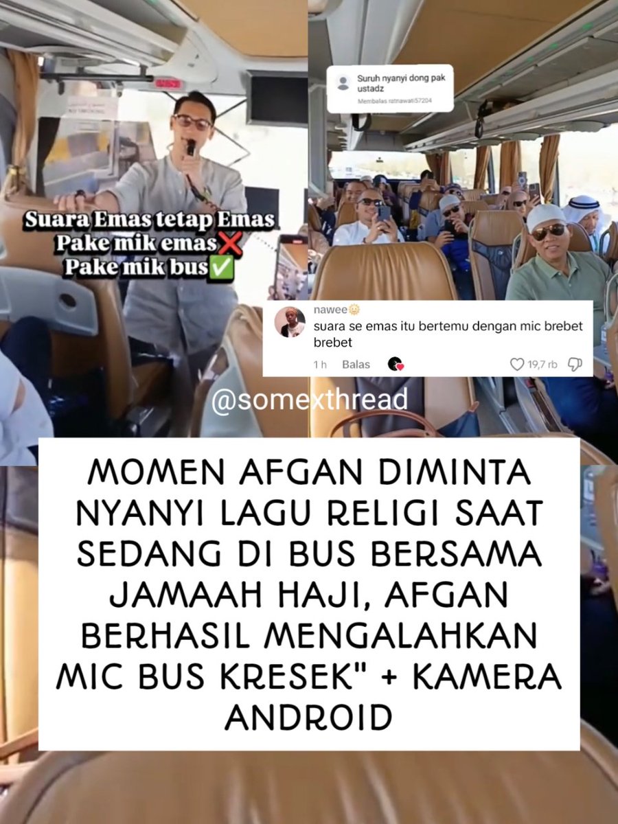 padahal micnya udah kresek" tapi feel sedihnya masih dapet banget loh🥲👏

ini mah haji plus (plusnya konser)😭🤏