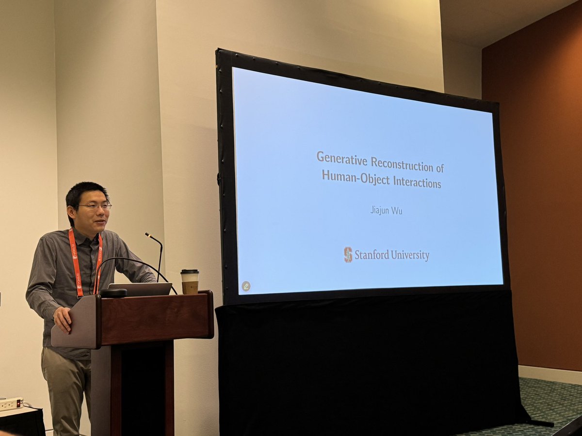 Now Jiajun <a href="/jiajunwu_cs/">Jiajun Wu</a> talking about generative reconstruction of interaction