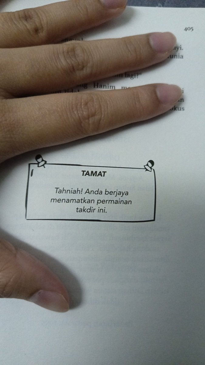 Dah boleh tidur dengan aman.