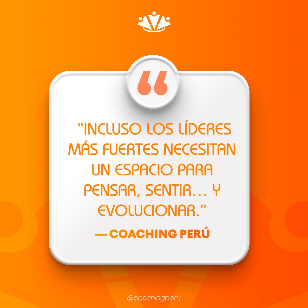 coachingperu_'s tweet photo. 𝐋𝐢𝐝𝐞𝐫𝐚𝐫 𝐞𝐬 𝐮𝐧 𝐝𝐞𝐬𝐚𝐟𝐢́𝐨 𝐜𝐨𝐧𝐬𝐭𝐚𝐧𝐭𝐞‧ 𝐏𝐞𝐫𝐨 𝐧𝐚𝐝𝐢𝐞 𝐝𝐢𝐣𝐨 𝐪𝐮𝐞 𝐭𝐢𝐞𝐧𝐞𝐬 𝐪𝐮𝐞 𝐡𝐚𝐜𝐞𝐫𝐥𝐨 𝐬𝐨𝐥𝐨‧
📩 ¿Quieres saber cómo lo logramos? Escríbenos: 𝟗𝟗𝟗 𝟒𝟎𝟕 𝟓𝟒𝟕

#liderazgo #trabajo #líder #CoachingEjecutivo #equipo https://t.co/3vULOTmthW