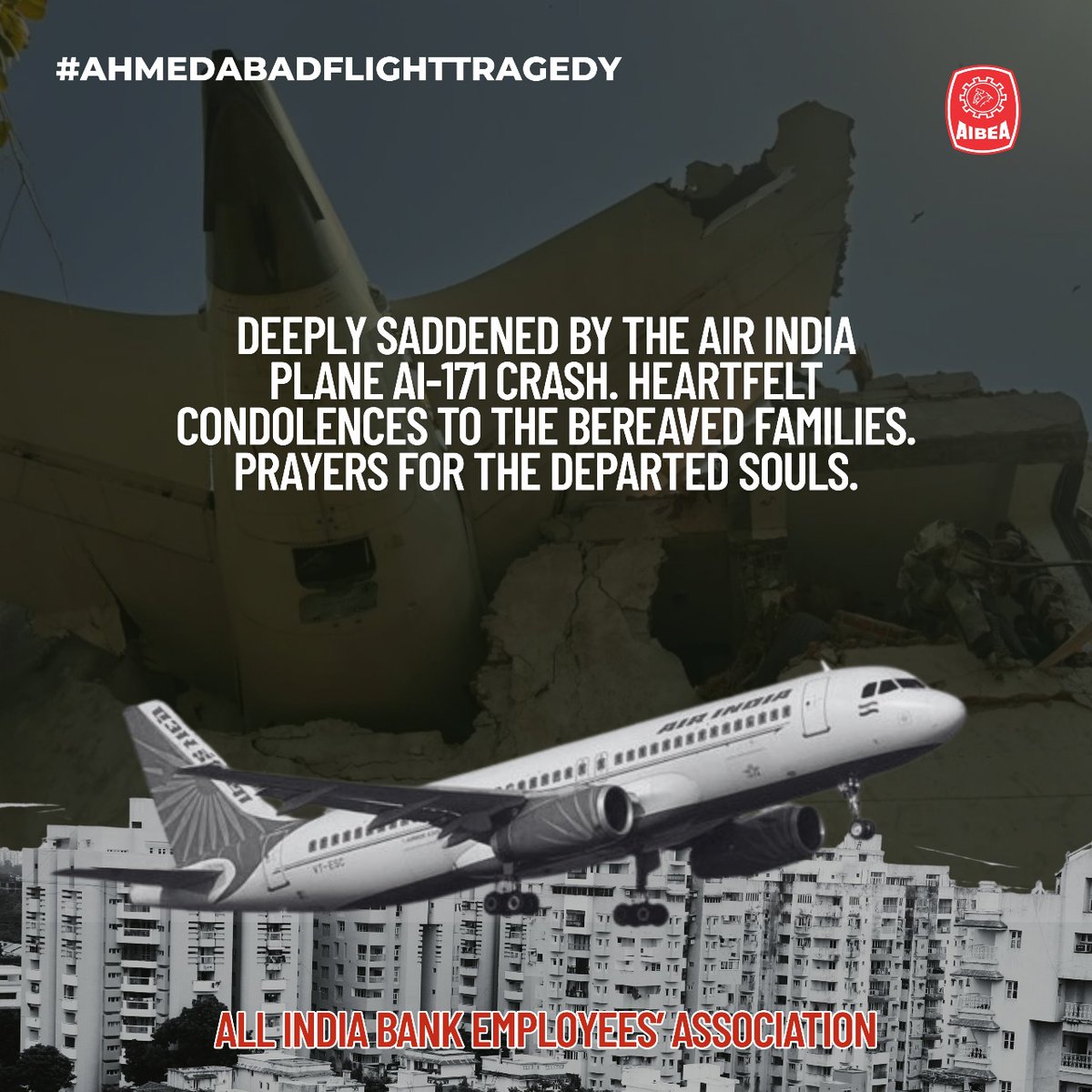 Heartfelt Condolences 🙏 

#AhmedabadPlaneCrash