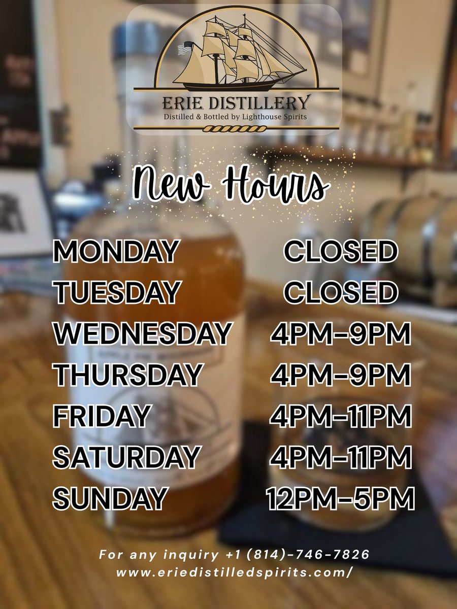 Erie Distillery tweet media