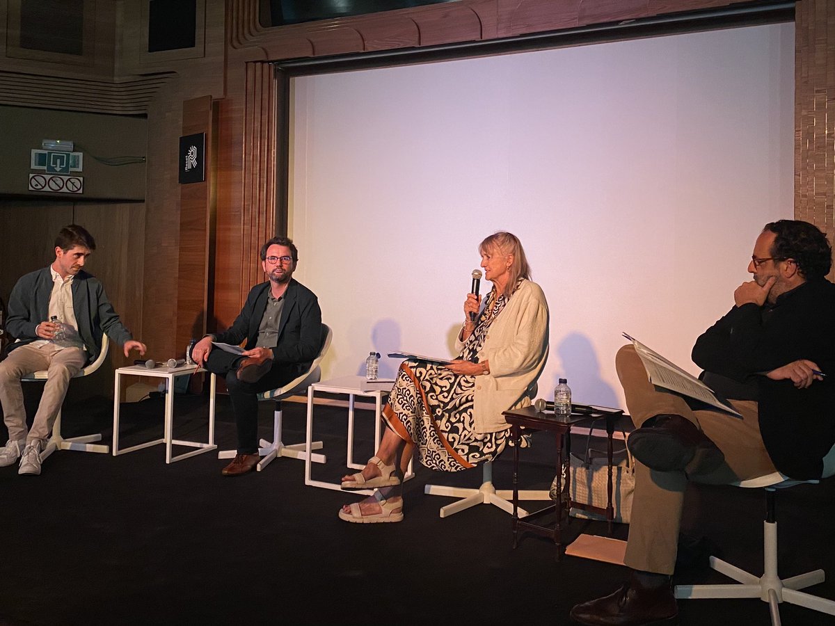 eucoalitions's tweet image. ECCD Chair @CaroleTongue spoke at the European Music Forum 🎶 on #AI challenges for #music with @Creators_ECSA & @UNESCOEU, marking the 2005 #UNESCO Convention anniversary. She stressed the creative sector must unite and remind the #Commission of its international obligations 🇪🇺