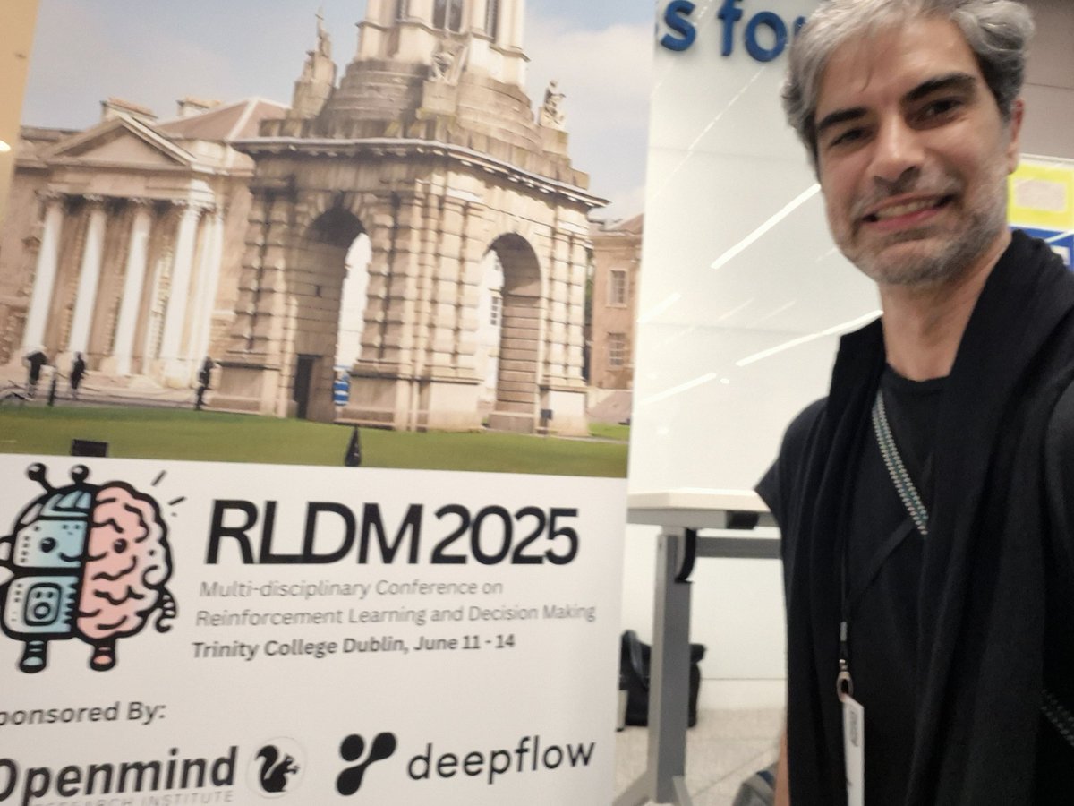 TalkRLPodcast's tweet image. TalkRL is at @RLDMDublin2025 , feel free to say hi!