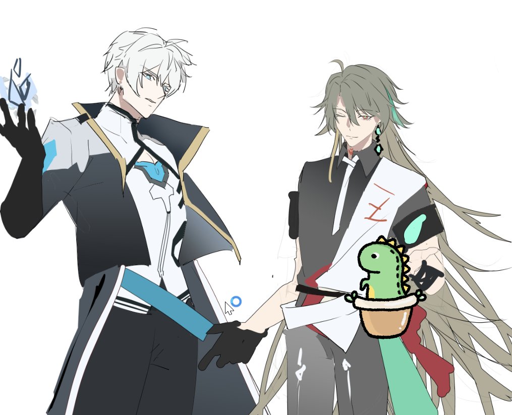 Aryyue1's tweet image. Me after 4 years of failing to draw this MLM couple #Kevinsu #kevsu