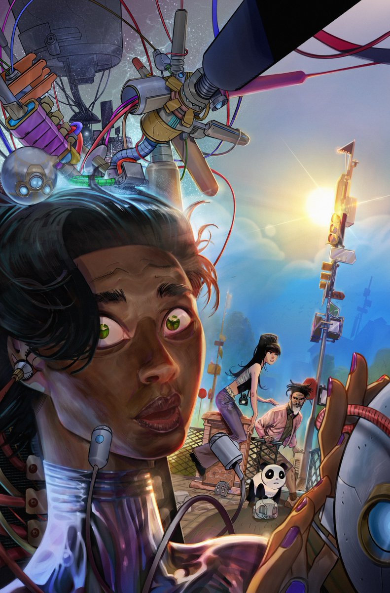 AHOY Comics (@ahoycomicmags) on Twitter photo We can't stop staring at this gorgeous cover for ANCESTRAL RECALL #2 by <a href="/Jrsosa18/">Jordan Clark</a> and <a href="/atagunilhan/">ATA</a>. Issue #1 lands August 6 — have you added the historical sci-fi comedy to your pull list yet?
See more at <a href="/MajorSpoilers/">MajorSpoilers</a>: majorspoilers.com/2025/06/09/che… We can't stop staring at this gorgeous cover for ANCESTRAL RECALL #2 by <a href="/Jrsosa18/">Jordan Clark</a> and <a href="/atagunilhan/">ATA</a>. Issue #1 lands August 6 — have you added the historical sci-fi comedy to your pull list yet?
See more at <a href="/MajorSpoilers/">MajorSpoilers</a>: majorspoilers.com/2025/06/09/che…