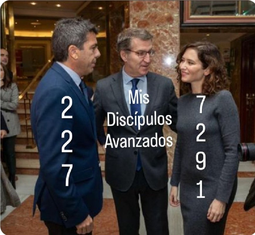 ¿Cuándo va a pedir la dimisión de Ayuso y Mazón el señor Feijóo? 
También se escucha el nombre de Juanma Moreno....