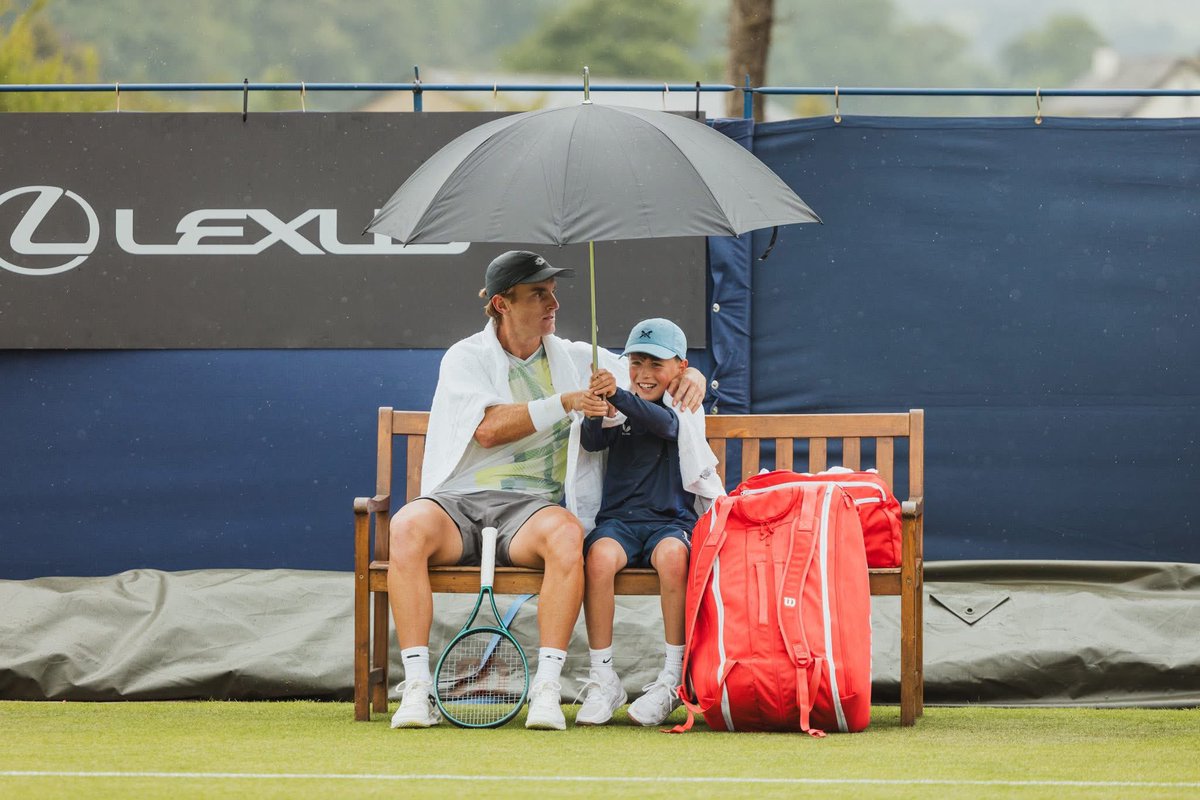 Come rain or shine, our ball crew have made memories to last a lifetime this week at the Ilkley Open! <a href="/Ilkleytennis/">ILTSC</a> 🎾