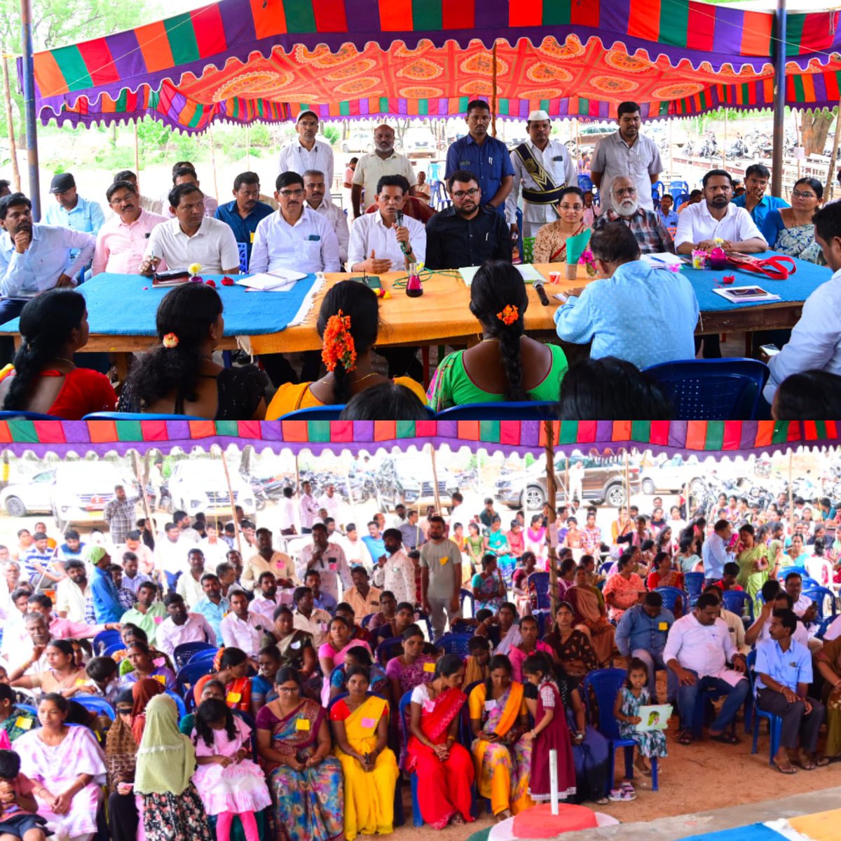Telangana Education Commission’s meeting with the School Management Committee focused on strengthening educational outcomes and inclusive school development.

📍 ZPHS Vangoor, Nagarkurnool
<a href="/TelanganaCMO/">Telangana CMO</a> <a href="/revanth_anumula/">Revanth Reddy</a> <a href="/edu_commissonTG/">Telangana Education Commission</a> <a href="/Collector_NGKL/">Collector_NGKL</a>
