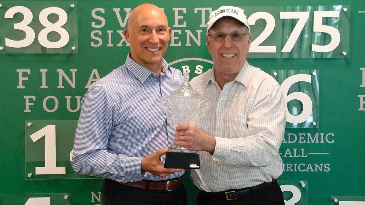 Babson Men Secure Third Consecutive <a href="/NEWMACsports/">NEWMAC</a> Presidents Cup: tinyurl.com/3x389czv #GoBabo