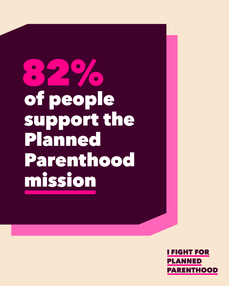 Planned Parenthood health centers provide care for more than 2 million people each year. 
Join over 19 million Planned Parenthood supporters to say #IFightForPP
ppact.io/together ✨ 

#PlannedParenthood #HealthCare #ReproRights