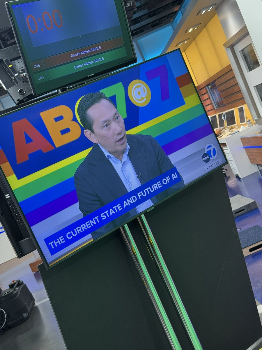 darrentkimura's tweet image. Back on #abc #SanFrancisco #morning #news