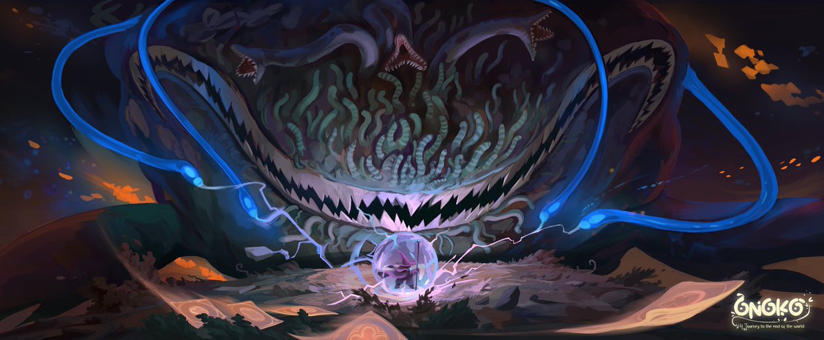 hue_teo's tweet image. Onoko world building #conceptart #visualdevlopment #worldbuilding - it is a little story about a young mage going through an adventure.