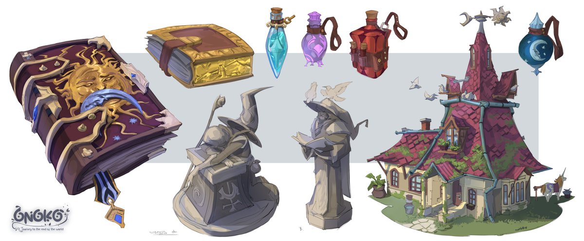 hue_teo's tweet image. Onoko world building #conceptart #visualdevlopment #worldbuilding - it is a little story about a young mage going through an adventure.