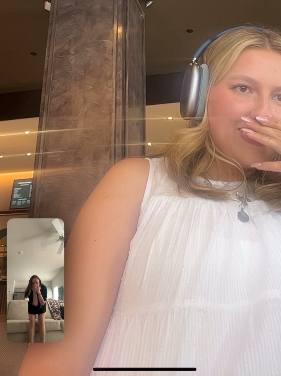 Just two girls who get to go back in debt this year