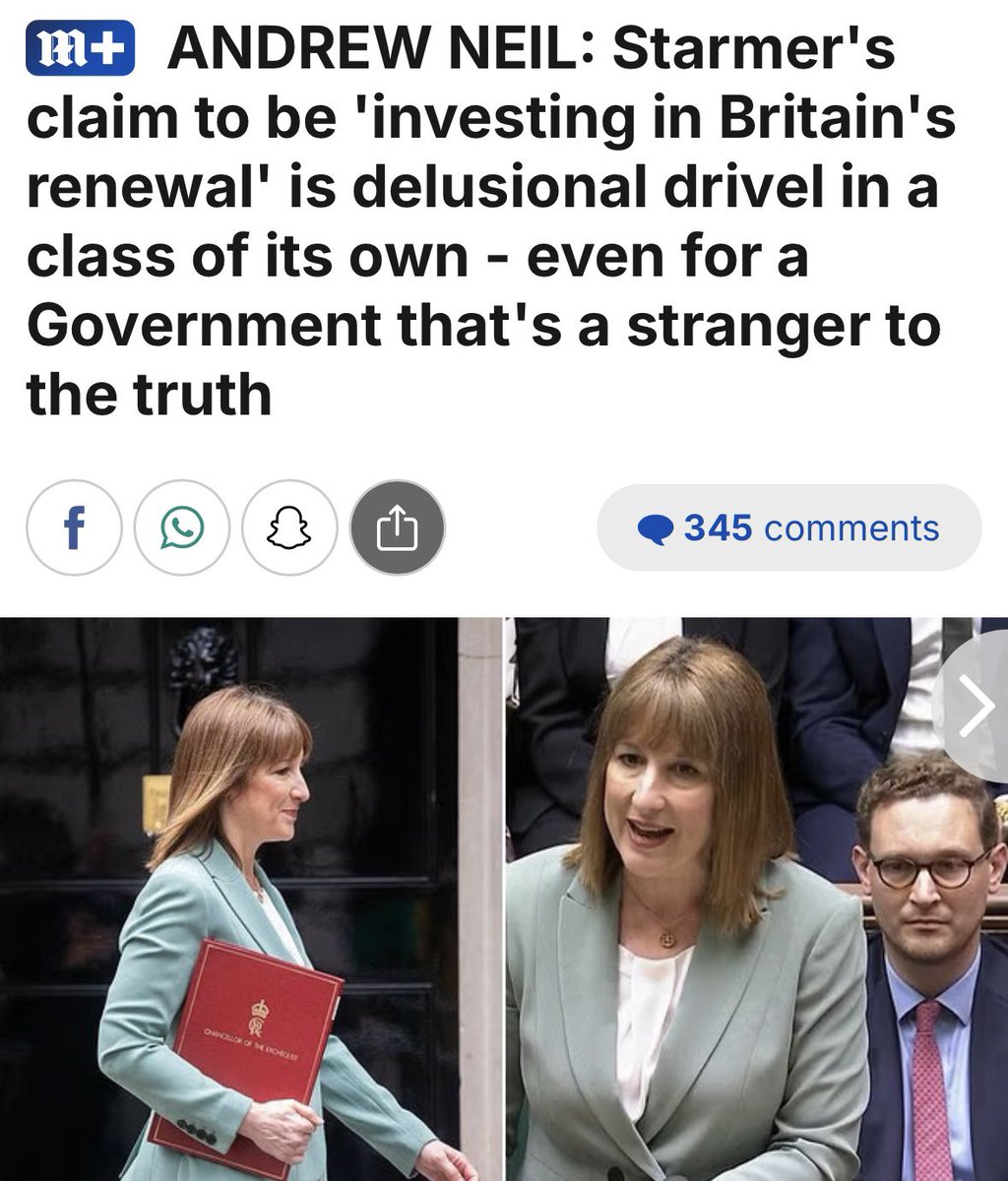 James Melville π (@jamesmelville) on Twitter photo Andrew Neil <a href="/afneil/">Andrew Neil</a> is correct.
Keir Starmer and the Labour government are delusional fantasists who are strangers to the truth. The Tory government were appalling, but this Labour government are giving a daily masterclass in snake oil salesmanship. Andrew Neil <a href="/afneil/">Andrew Neil</a> is correct.
Keir Starmer and the Labour government are delusional fantasists who are strangers to the truth. The Tory government were appalling, but this Labour government are giving a daily masterclass in snake oil salesmanship.