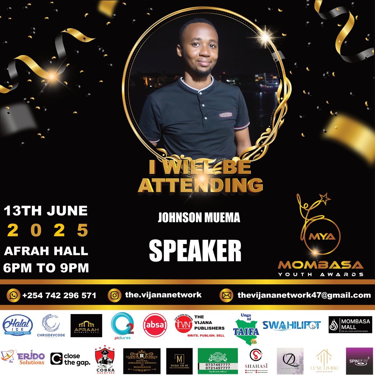 Blue Radio (@blueradioke) on Twitter photo Our CEO, <a href="/johnsonM_ke/">Johnson Mwangangi</a>, will be speaking at the Mombasa Youth Awards — a transformative initiative that celebrates and empowers young change-makers shaping our community.
Join us as we connect, collaborate, and celebrate youth excellence.
#MombasaYouthAwards Our CEO, <a href="/johnsonM_ke/">Johnson Mwangangi</a>, will be speaking at the Mombasa Youth Awards — a transformative initiative that celebrates and empowers young change-makers shaping our community.
Join us as we connect, collaborate, and celebrate youth excellence.
#MombasaYouthAwards