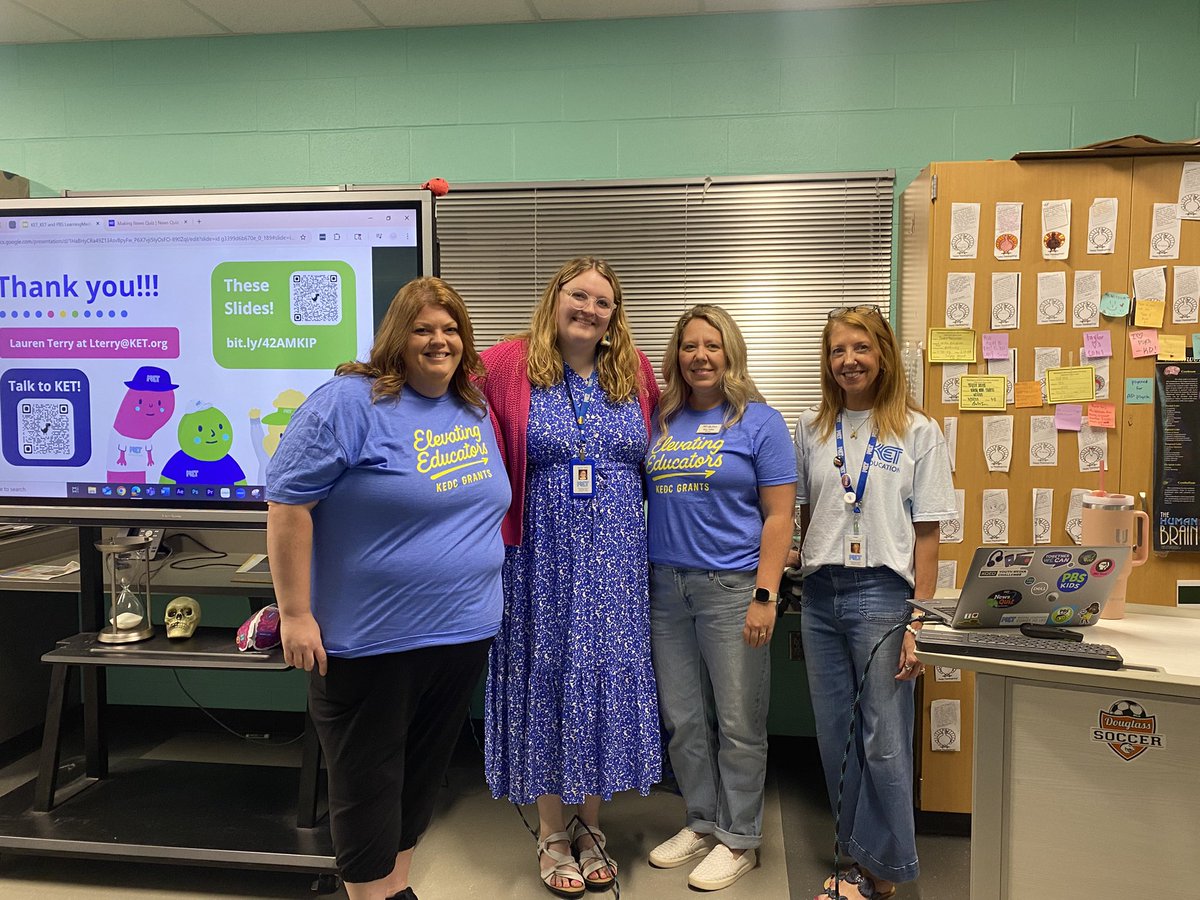 klmyates's tweet image. Loved participating in the @KET session this morning at #KEDCgrants Elevation Summit. Thankful for the many things KET does for educators and so proud to be a KET All-Star! @KEDCGrants @KyCharge