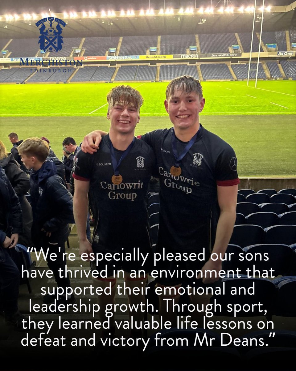 Merchiston News (@merchinews) on Twitter photo In this post from our #WhyMerchiston series, Bev and Colin H. share their story as parents of Douglas, a proud Merchistonian, and Robert, a current pupil almost at the end of his journey.
Get in touch with our team: 📩 admissions@merchiston.co.uk
#MerchistonCastleSchool In this post from our #WhyMerchiston series, Bev and Colin H. share their story as parents of Douglas, a proud Merchistonian, and Robert, a current pupil almost at the end of his journey.
Get in touch with our team: 📩 admissions@merchiston.co.uk
#MerchistonCastleSchool