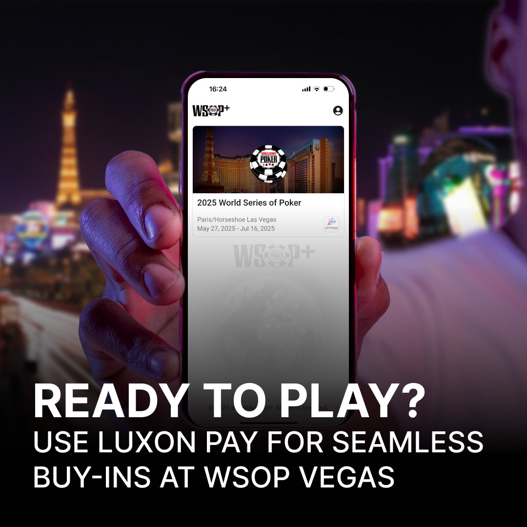 luxonpay's tweet image. Your seat is waiting! Luxon Pay makes it easy 😉
⠀
#wsop #wsop2025 #poker #livepoker