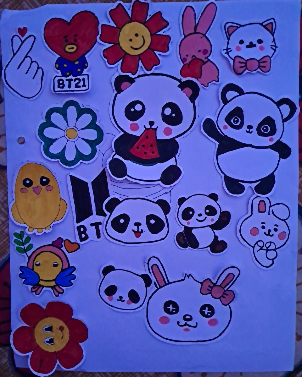 SiyaVictory's tweet image. ✨ PRE-ORDERS OPEN ✨
Handmade Stickers — straight from my heart to yours 💌
BTS 💜 | Madhubani 🎨 | Cute Pandas 🐼
Medium-size, carefully made on white A4 paper &amp;amp; waterproofed with cello tape.
Shipping worldwide 🌍
DM to claim yours!
#HandmadeStickers #SmallBiz