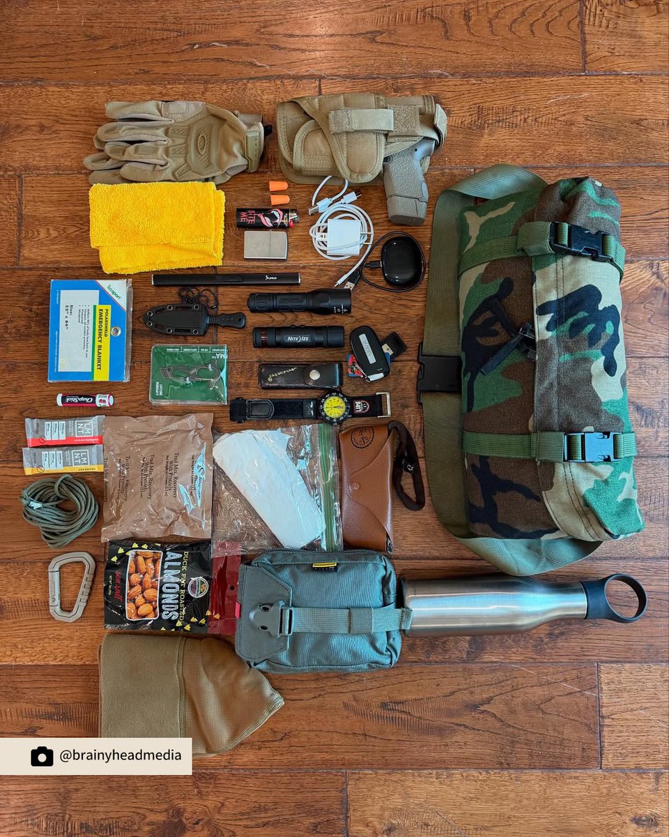 All packed up and ready for the wild. 🏕🔥 

 This summer’s camping checklist? Gloves, gear, gadgets — and Duck Fat Spray.  

Trust me, nothing beats waking up to the smell of crispy campfire potatoes or fire-grilled chicken that actually tastes amazing.  

Minimal effort. Max