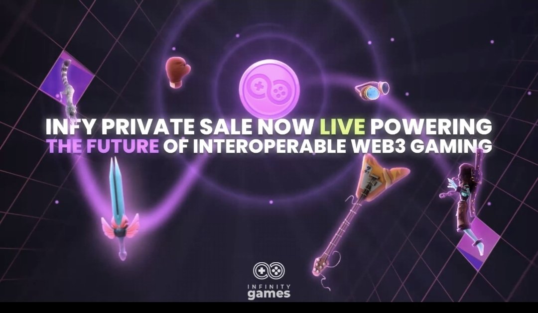 Dee_Cryptt's tweet image. After 3 years of heads-down building, @infygamestech is finally launching the private sale of their native token, $INFY!🔥🚀

Here’s what they’ve accomplished so far in their mission to connect Web3 gaming:

🎮 Interoperable Asset Store:
A breakthrough infra layer that lets…