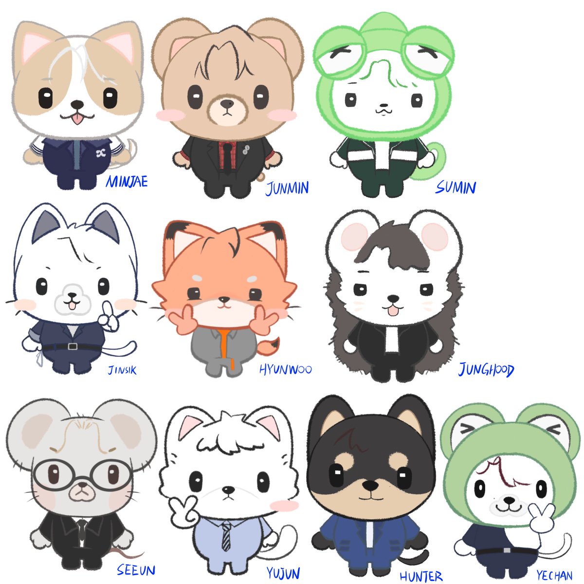 Kexuan777's tweet image. #xikersfanart #xikers 
xikers🩵