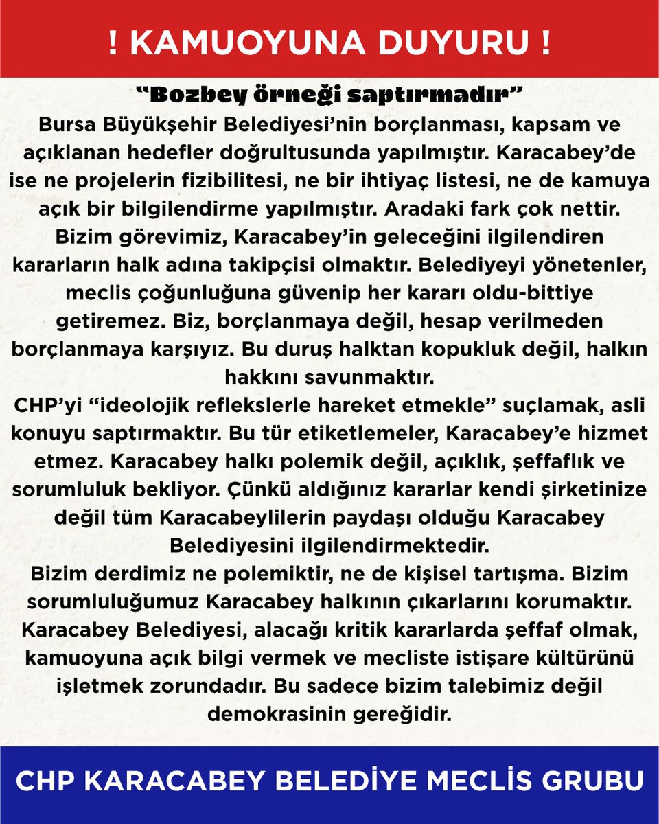 CHP Karacabey (@chpkaracabey) on Twitter photo 