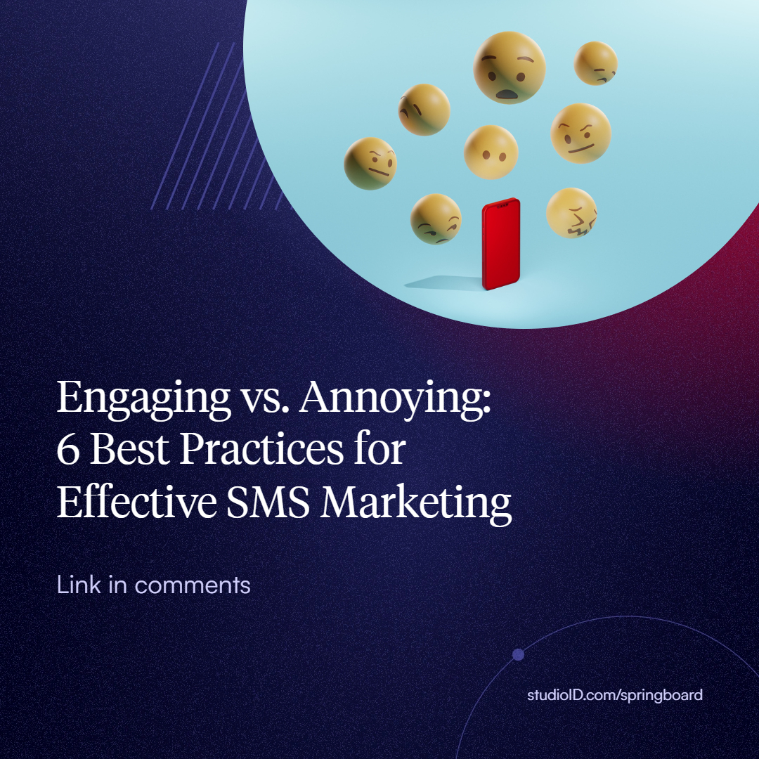 SMS marketing isn't just another channel, it's a direct line to your audience. 🤳Discover how to transform your mobile messaging strategy into a powerful engagement tool: bit.ly/43lRYs7 

#SMSmarketing #mobilemarketing #digitalmarketing
