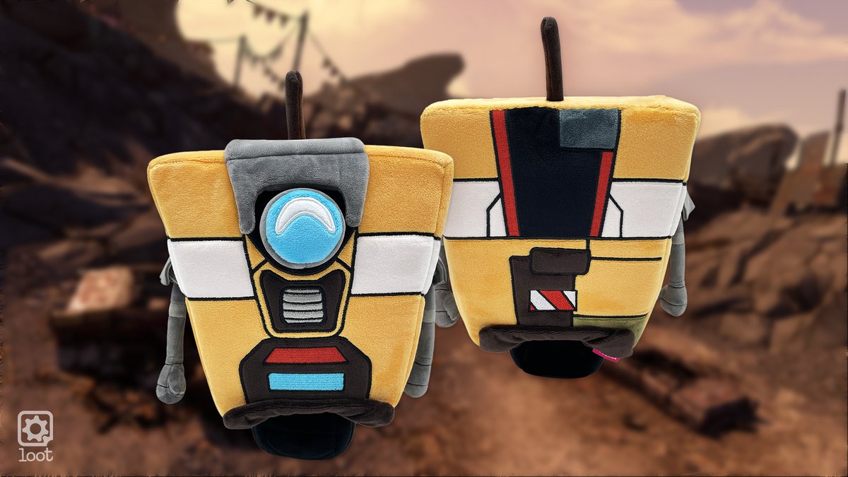 Hey best friend! 💛 Bring Claptrap home and give him all the hugs and high fives his robot heart desires! <a href="/Borderlands/">Borderlands</a>

gearboxloot.com/products/borde…