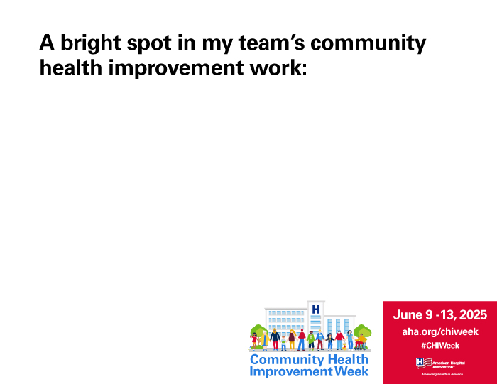 communityhlth's tweet image. It's never too late to share your thoughts for #CHIWeek! Download one of these inspiration cards, fill it out and then upload it back online, tagging us and using #CHIWeek to join the national conversation! Learn more about CHI Week: ow.ly/iVEi50W7ZIe