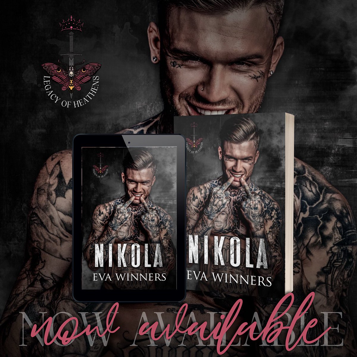 NIKOLA by @evawinners is NOW LIVE!

Make sure to grab this all-new mafia romance TODAY!

NOW AVAILABLE!
amazon.com/gp/product/B0D…