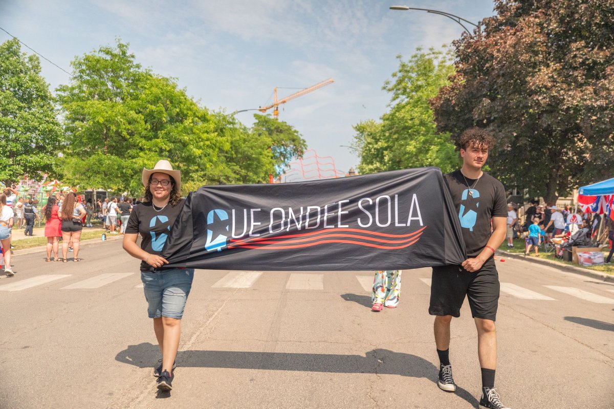 #ThrowbackThursday NEIU participating in Chicago's 2023 Puerto Rican Day Parade