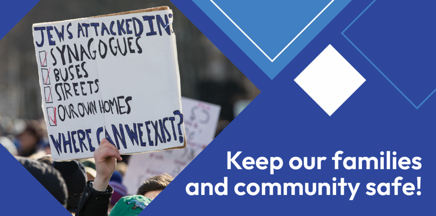 Protect Jewish Communities Now! Antisemitic incidents up 344% in just 5 years! Walking down the street with Jewish pride shouldn't be a risk. But it's a harsh reality we face today. Your generosity can change this! Donate today: jewishhartford.org/for-safe-commu…