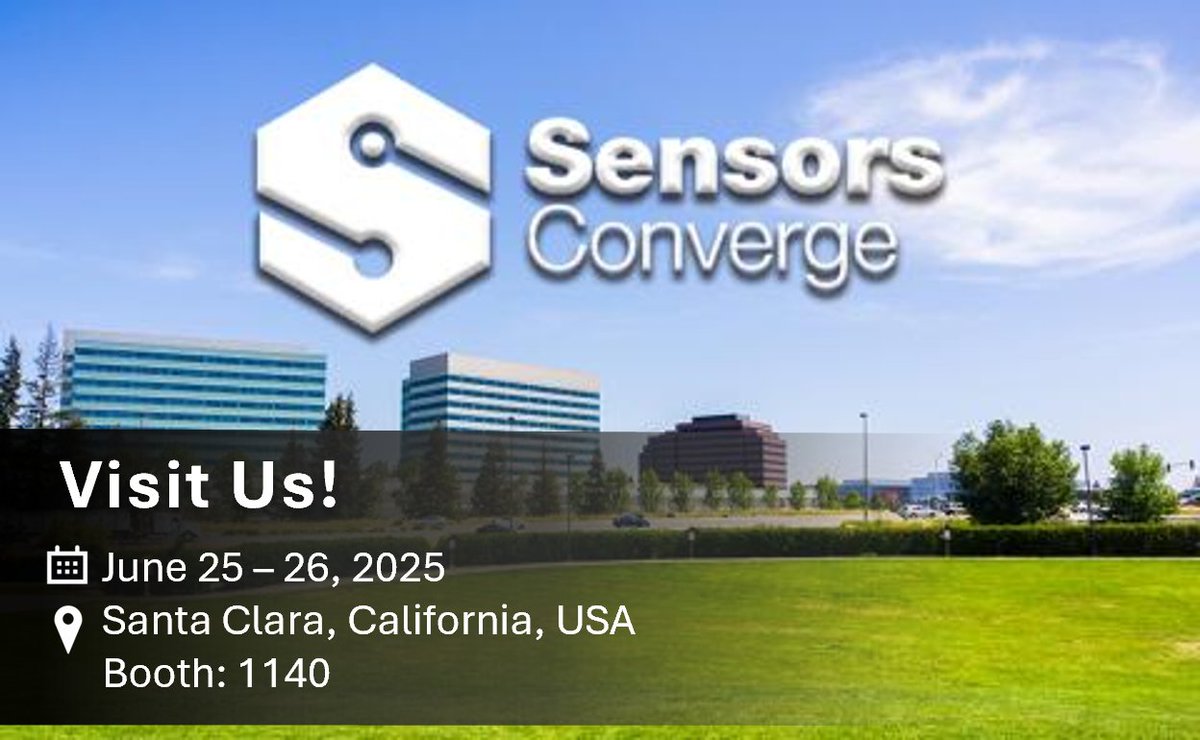 Excelitas's tweet image. We’re showcasing our newest sensors &amp;amp; photon detection technologies at #SensorsConverge 2025. 
 
Join us at Booth 1140 June 25–26 to see demonstrations of our laser innovations &amp;amp; discover our latest products for #rangefinding &amp;amp; #LiDAR systems. Learn more: ow.ly/CpZh50W8vER